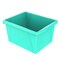 Storex Storage Bin, Polypropylene, Teal, 3 PK 61477U06C - alternate 3